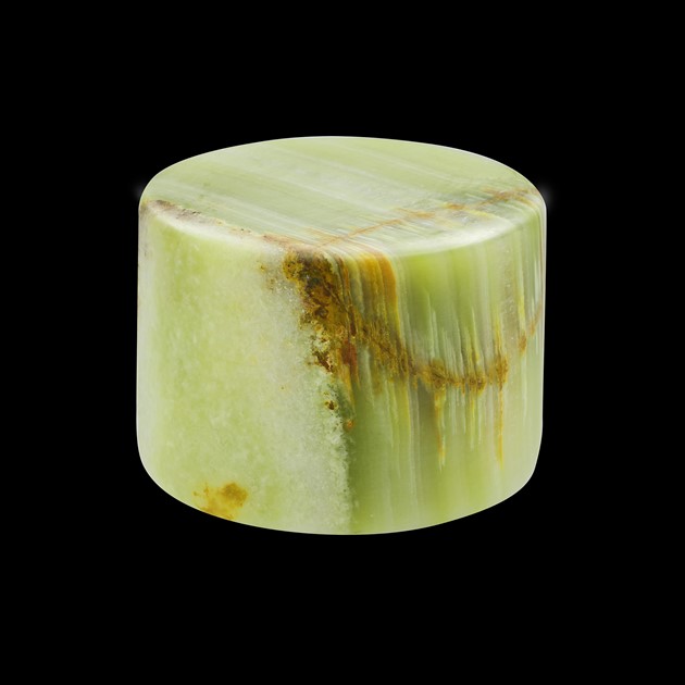 JADE L grön silk matt bordsljus